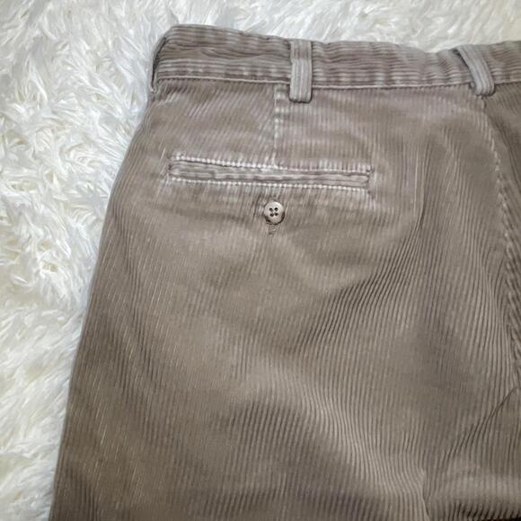 Lauren  Ralph Lauren Corduroy Pants Mens Size M Regular Fit Light Brown Chino - Picture 16 of 16